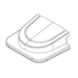 H4A-DD-SDWL1 Sidewall Knockout Plug H5A/H4A Indoor Dome (pack of 5)