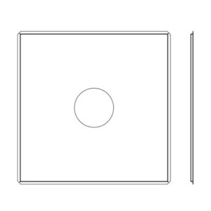 H4-DC-CPNL1 Metal Ceiling Panel for H5A; H4A; H4SL Dome